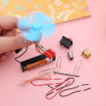 Miniatyrbillede 5 af 5: DIY Science Experiment Electronic Fan Kids Educational Set Phys 1#