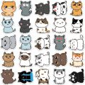 Pikkukuva 4 / 8: 50 kpl Mixed e Cat Animal Graffiti Tarra auton kitara Matkalaukku L Multicolor one size