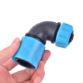 Miniatyrbilde 5 av 8: Vannkobling Vannslange Albuekran Hagevanningsslange Blue one size