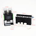 Pikkukuva 2 / 7: 1/12 Dollhouse-kahvinkeitin- set Dollhouse Mini Kitch A one size