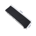Miniatyrbilde 8 av 8: Plysj klut Badmintonracket Ball Bag Enkel skulder Vanntett Black one size