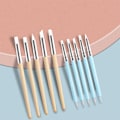 Miniatyrbild 2 av 8: 5 Styck Dubbeländade Dotting Set Art Embossing Keramisk Modellering Till Blue onesize