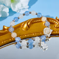 Miniatyrbillede 3 af 8: Vedhæng Opal Perler Armbånd Ins Stil Heldig Krystal Hånd Stri one size