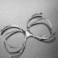 Pikkukuva 5 / 5: Laskettelulasit Myopia Frame Insert Optical Adapter Flexible Prescr Transparent onesize