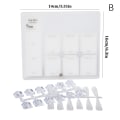 Miniatyrbild 1 av 8: Irregular Acrylic Nail Art False Tips Display Board Hylla Displ B ONESIZE
