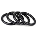 Miniatyrbillede 2 af 5: 4 stk Gummi O-ring Fastener Kit High Strength Bumper Quick Rele Black 4pcs