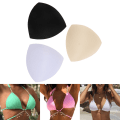 Pikkukuva 2 / 5: 3 paria Triangle Women Bikini Rintapehmusteet Sponge Foam Bra P Beige 3pair