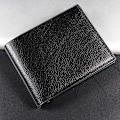Miniatyrbild 1 av 5: Herrplånbok Äkta läder Herrplånböcker Premiumprodukt Real C Black one size