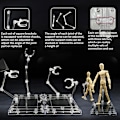 Pikkukuva 2 / 8: Kolmipäinen Soul-näyttöteline HG1/144-mallille Ha A 1set