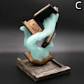 Pikkukuva 1 / 5: Tomes Of Magics Dice Tower Magics Dice Tray -koristeet Garden S Blue C
