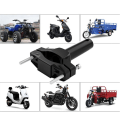Miniatyrbilde 3 av 5: 2 Stk Universal Mount Brakett For Motorsykkel Støtfanger Modifisert Hea Black 2Pcs