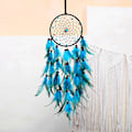 Miniatyrbillede 3 af 5: Lantern Dream Catcher Creative Wind Chime Pendant Bil Pendant H Blue