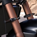 Miniatyrbillede 5 af 5: 2 Stk Universal Mount Bracket Til Motorcykel Kofanger Modificeret Hea Black 2Pcs