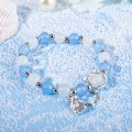 Miniatyrbillede 5 af 8: Vedhæng Opal Perler Armbånd Ins Stil Heldig Krystal Hånd Stri one size