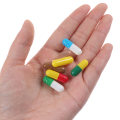 Miniatyrbild 8 av 8: 1000 Styck Tom Hård Ledig Gelatinkapsel Storlek 0# Gel Medicin Blue White one size
