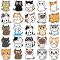 Pikkukuva 5 / 8: 50 kpl Mixed e Cat Animal Graffiti Tarra auton kitara Matkalaukku L Multicolor one size