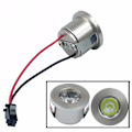 Miniatyrbilde 5 av 5: 1/3W Innfelt Mini Spotlight Lampe Takmontert LED Downlight White 1W