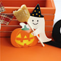 Miniatyrbillede 2 af 5: 50 stk/parti Ghost Pumpkin DIY Halloween Gave Candy Paper Cards Lo 50 pcs onesize