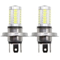 Pikkukuva 3 / 5: 2kpl H4 LED-lamppu auton ajovalo 33 SMD 5630 5730 hehkulamppu Auto White 2Pcs