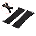 Pikkukuva 5 / 5: Hämähäkkiverkko käsivarsi Hihat Käsineet Fancy Pue Halloween-asu Black 1 pair