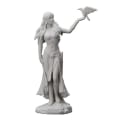 Miniatyrbild 8 av 8: Resin Statyer Morrigan The Celtic Goddess of Battle With Crow & Brown A