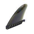 Miniatyrbillede 6 af 8: 4,6 tommer Soft Flex Sup Center Fin White Water Fin For Air Sup L Black onesize