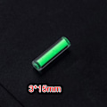 Miniatyrbilde 1 av 5: 1PC Glass lysende rør fingertupp gyro lysende stang utendørs sig Green