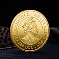 Miniatyrbillede 3 af 6: Forgyldt australsk kænguru 1OZ Elizabeth II Australien Souv A One Size