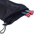 Miniatyrbillede 7 af 8: Badmintonketcher boldtaske i plys, vandtæt enkelt skulder Black one size