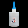 Miniatyrbillede 3 af 5: 40ml502 Lim Instant Stærk selvklæbende Legetøj Håndværk Sko Papir Fa White 502
