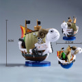 Pikkukuva 6 / 8: 1kpl One Piece Going Merry Thousand Sunny Grand Pirate Ship Acti 1 One Size