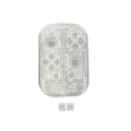 Miniatyrbillede 1 af 8: Til udskiftning Clear Transparent Shell Cover SL SR Knapper til Clear one size