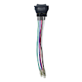 Pikkukuva 4 / 5: Ammattimainen 5Pin 12 24 V Black Car Power Window Switch Wit Black 1pc