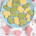 Miniatyrbillede 2 af 8: 8 stk. Tillykke med eksamen Cookie ter Biscuit Form Press Plast Red one size