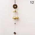Miniatyrbillede 1 af 8: Antik Wind Chime Kobber Yard Have Udendørs Living Dekoration 12 one size
