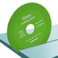 Miniatyrbillede 1 af 8: Diamant savblad polerskive til keramiske fliser Jade vin bot Green onesize