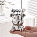 Miniatyrbilde 3 av 8: 6stk Rustfrie Gafler Med Oppbevaringskrukke Bjørn Bestikk For A2 one size