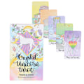 Pikkukuva 1 / 5: Crystal Unicorn Tarot-kortit Oracle Card Party Prophecy Divinati Multicolor one size