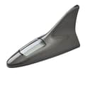 Universal LED Light Car Shark Fin Antenn med solenergi Aut Gray Onesize