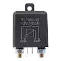 Miniatyrbillede 1 af 5: Relæstart 200A 100A 12V/24V Power Automotive Heavy Current Black 12V 100A