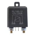 Pikkukuva 1 / 5: Rele käynnistyy 200A 100A 12V/24V Power Automotive Raskas virta Black 12V 100A