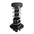 Pikkukuva 5 / 5: 1kpl konepellin jousiturvallisuus C E GLK SL -luokkaan W204 W212 R231 2048 Black one size