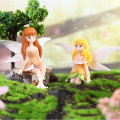 Miniatyrbillede 3 af 5: Flower Fairy Figurines MiniatureMicro Landscape Ornament Dollho D