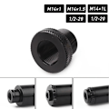 Pikkukuva 3 / 5: 5/8-24 - 1/2-20 - M14 auton polttoaineensuodattimen piipun kierteen sovitin f Black 5/8-24 to 1/2-20