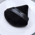 Pikkukuva 1 / 5: Mini Triangle Velvet Facial Face Puff Kosmeettinen meikki Cotton Sa Black One Size