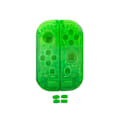 Miniatyrbillede 7 af 8: Til udskiftning Clear Transparent Shell Cover SL SR Knapper til Clear one size