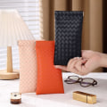 Miniatyrbilde 3 av 8: Vevde briller Oppbevaringsveske Brillepose Solbriller Box Eyewear Black onesize