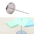 Miniatyrbillede 2 af 5: Sikker Memo Holder Spike Stick til Bill Kvittering Note Paper Order Silver 1pc