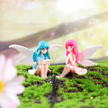 Miniatyrbilde 5 av 5: Flower Fairy Figurines MiniatureMicro Landscape Ornament Dollho C
