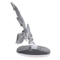 Miniatyrbillede 3 af 5: Bil frontdæksel krom hætte ornament badge 3D emblem Angel Eagle Black one size